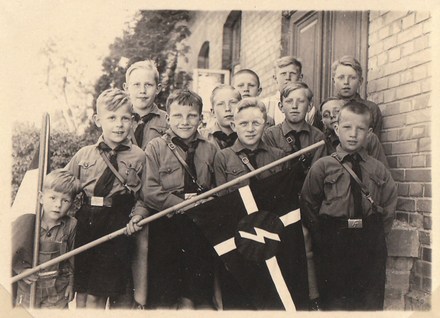 Die Hitlerjugend Eggeberg traf sich zu Geländespielen. Foto: Leihgabe von Erwin Ellerbrake