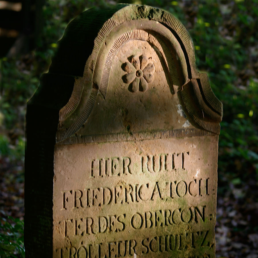 Die Waldbegräbnisse am Lotteberg, Foto: Wolfgang Kosubek